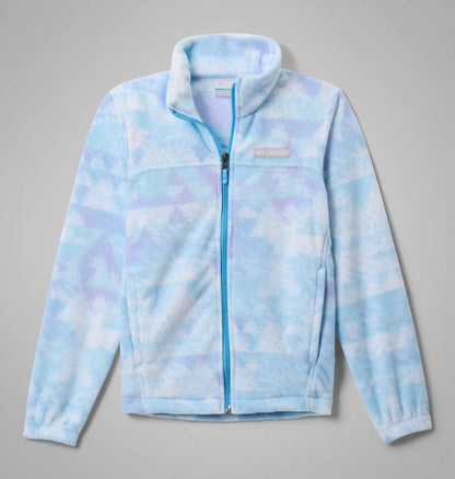 Girls' Castle Dale Printed Full Zip Fleece Jacket