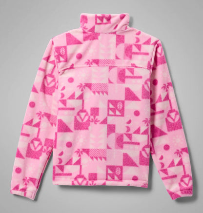 Girls' Castle Dale Printed Full Zip Fleece Jacket
