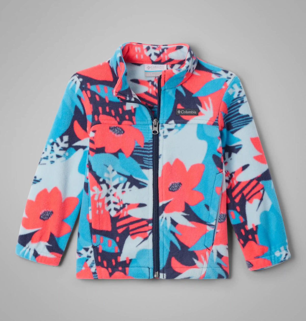 Girls' Toddler Castle Dale Printed Full Zip Fleece Jacket