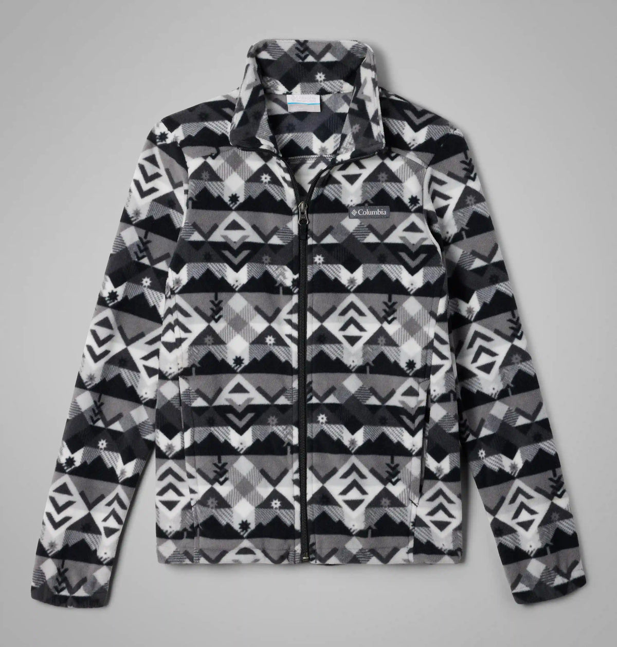 Boys' Castle Dale Printed Full Zip Fleece