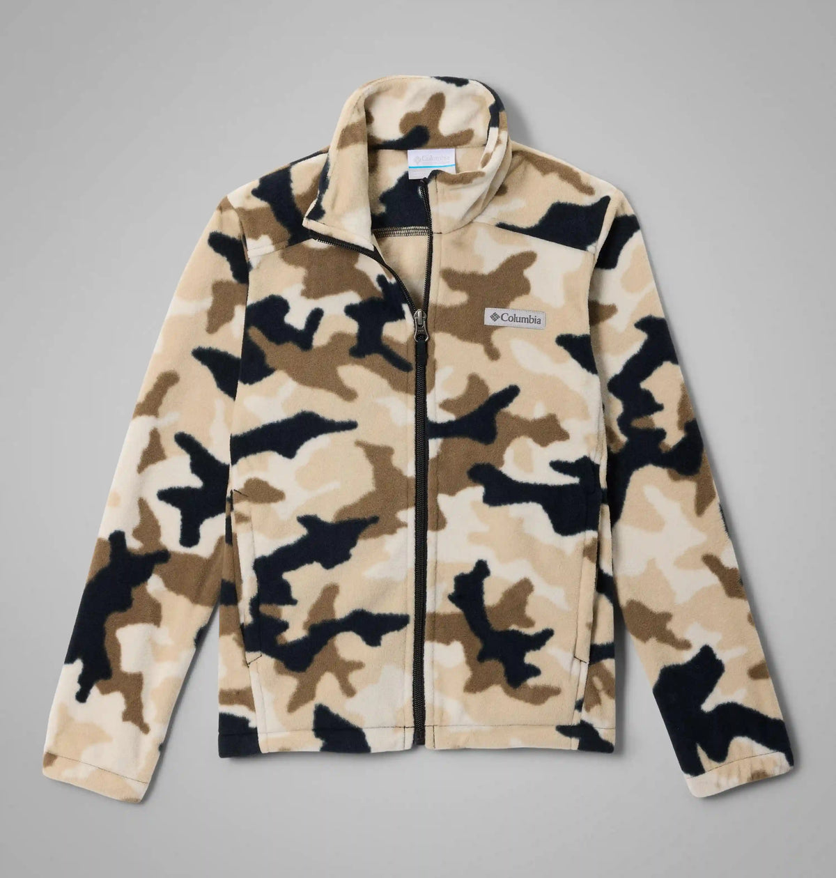 Boys' Castle Dale Printed Full Zip Fleece