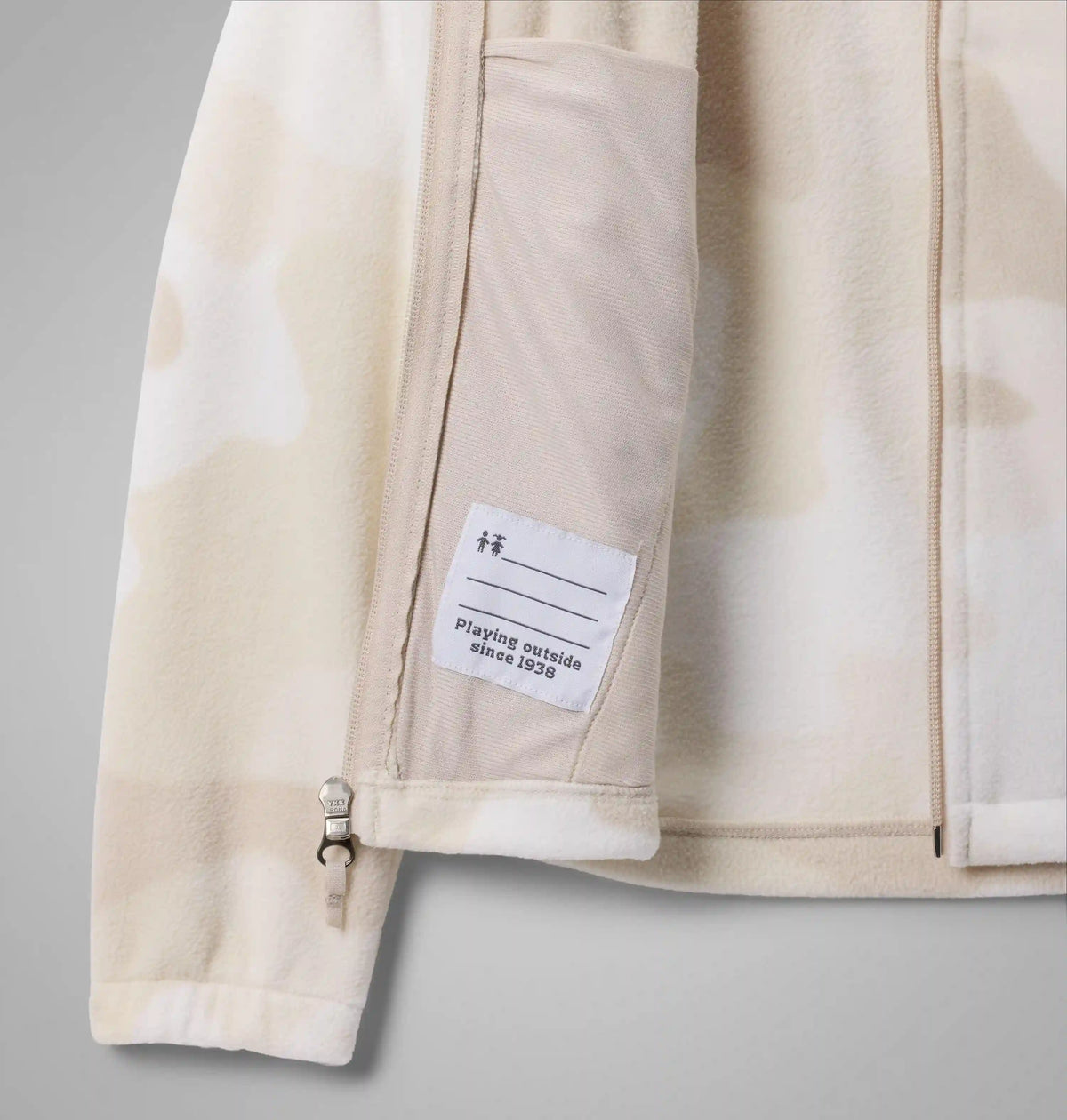 Boys' Castle Dale Printed Full Zip Fleece