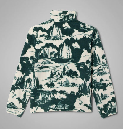 Boys' Castle Dale Printed Full Zip Fleece