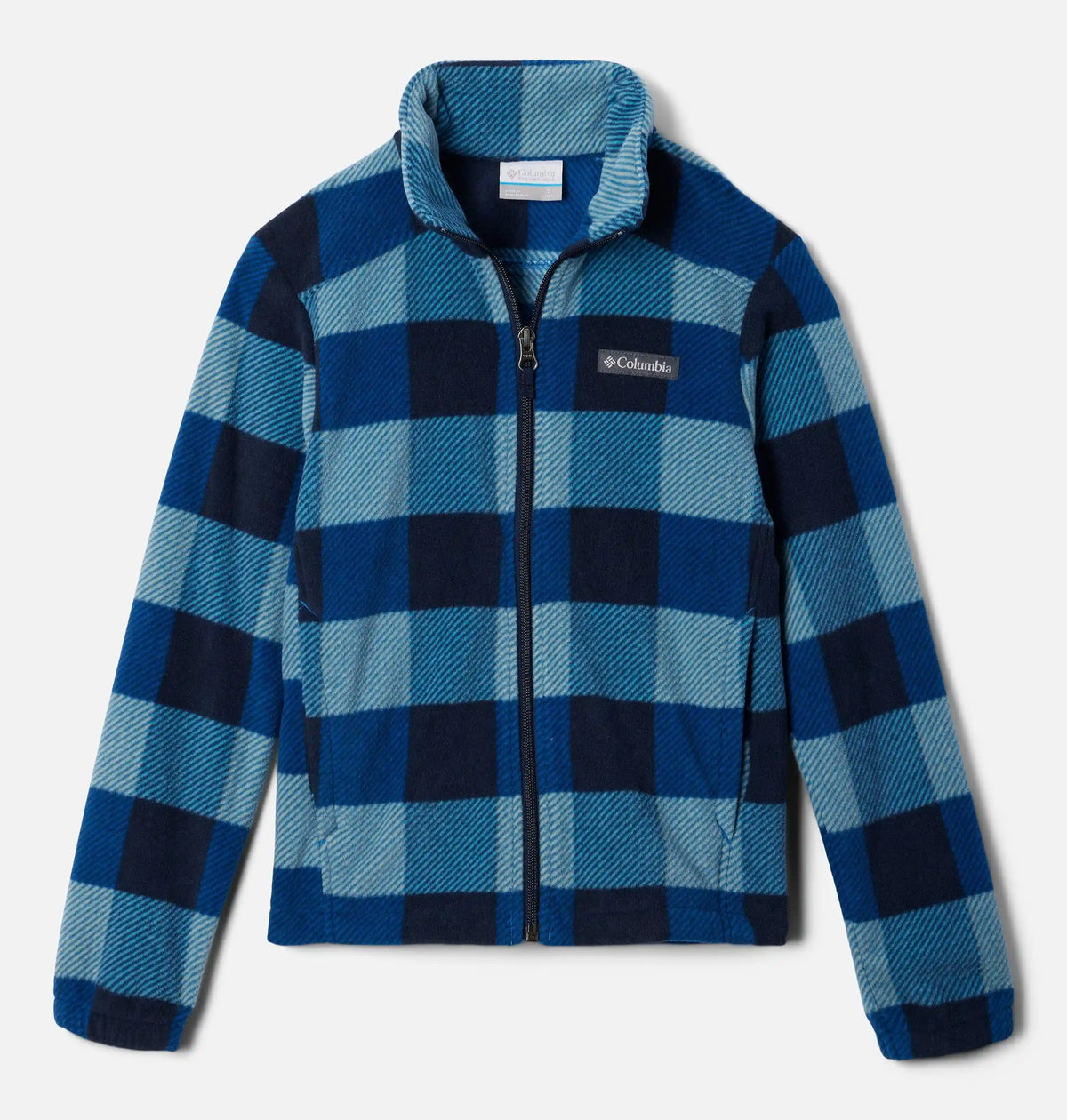 Boys' Castle Dale Printed Full Zip Fleece