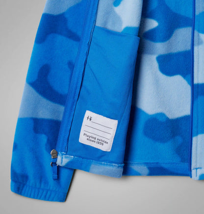 Boys' Castle Dale Printed Full Zip Fleece