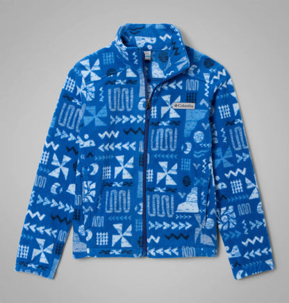 Boys' Castle Dale Printed Full Zip Fleece