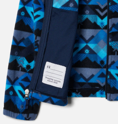 Boys' Castle Dale Printed Full Zip Fleece