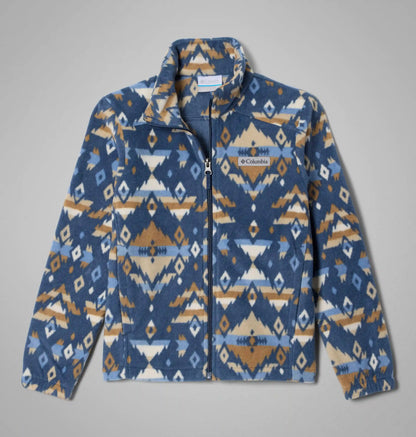 Boys' Castle Dale Printed Full Zip Fleece