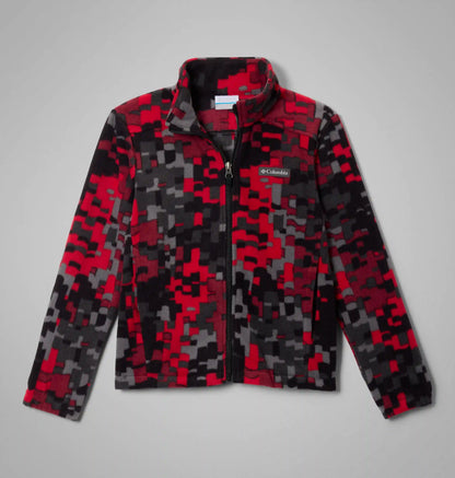 Boys' Castle Dale Printed Full Zip Fleece
