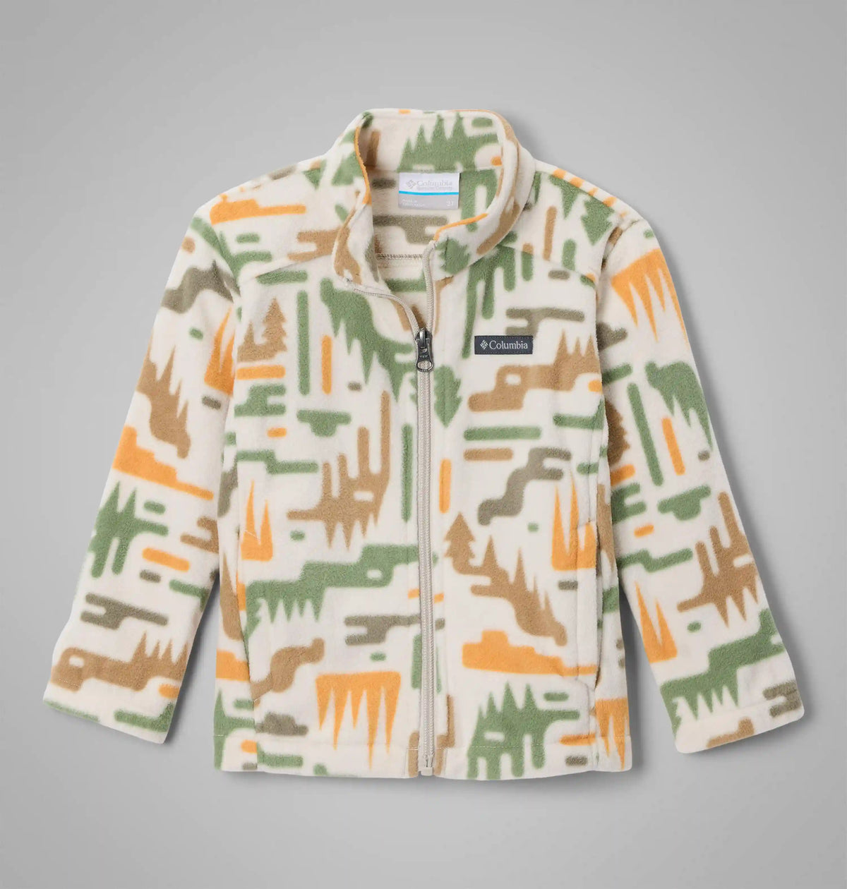 Boys' Toddler Castle Dale Printed Full Zip Fleece
