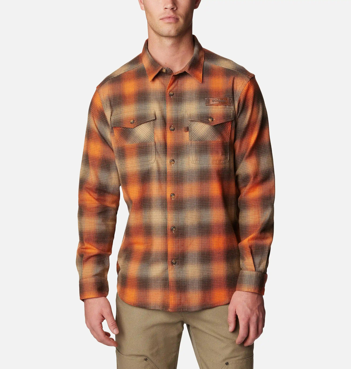 Men's PHG Roughtail Stretch Flannel Long Sleeve Shirt