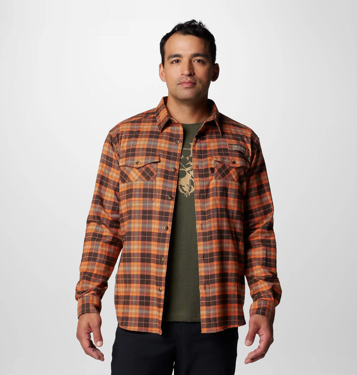 Men's PHG Roughtail Stretch Flannel Long Sleeve Shirt