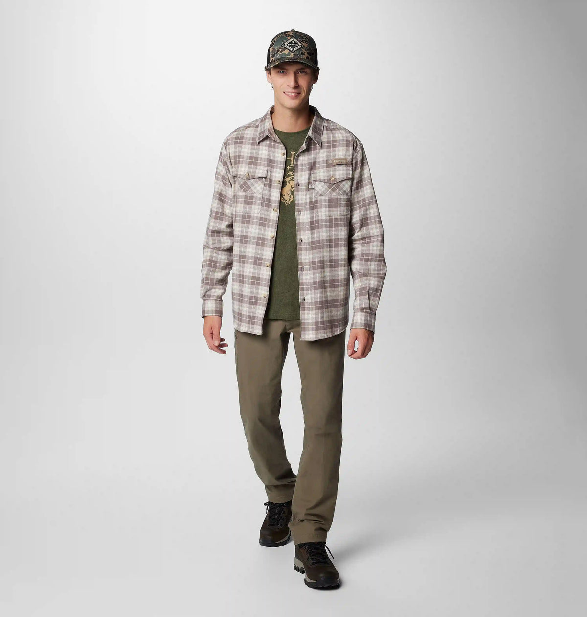 Men's PHG Roughtail Stretch Flannel Long Sleeve Shirt