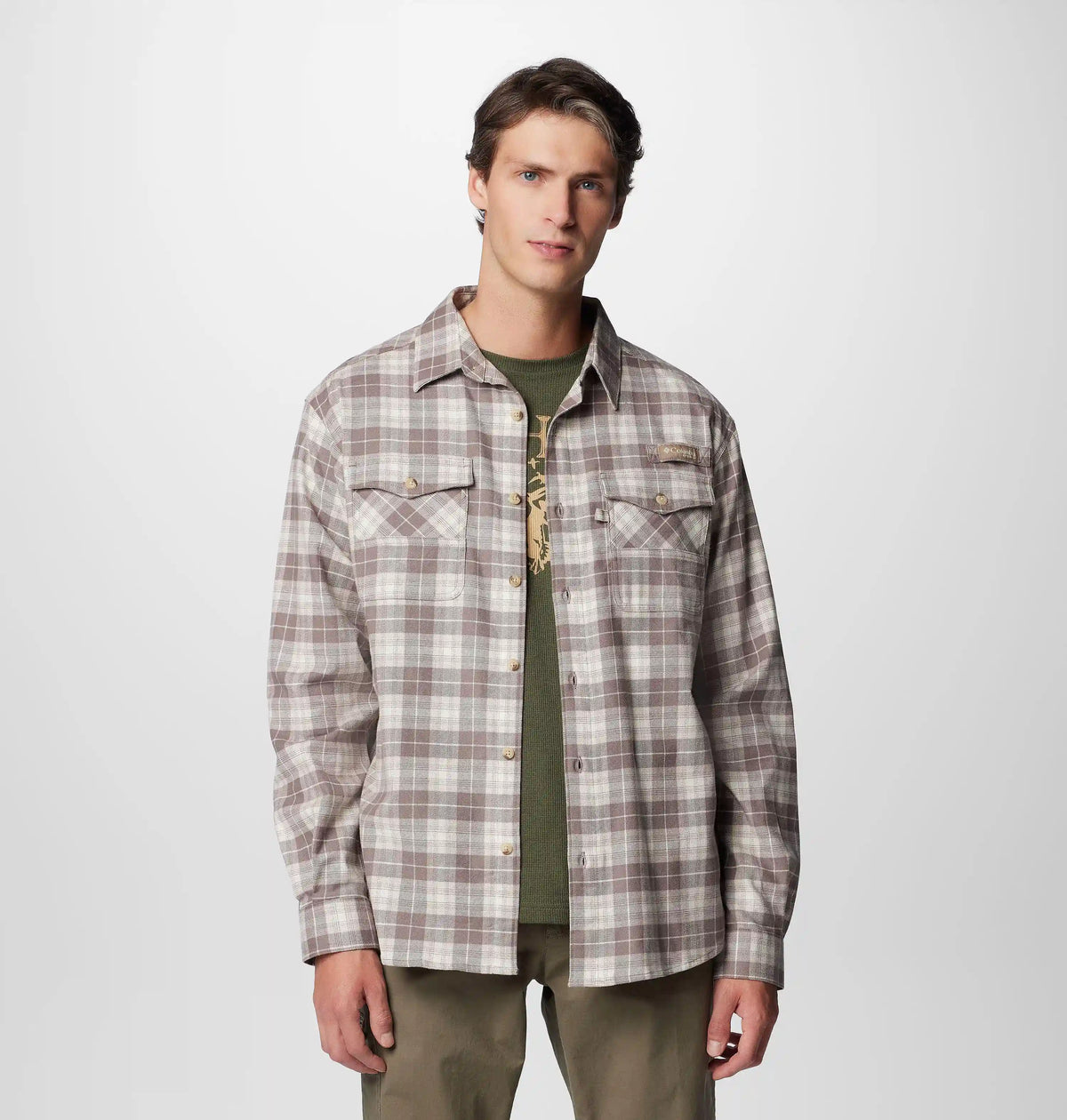 Men's PHG Roughtail Stretch Flannel Long Sleeve Shirt
