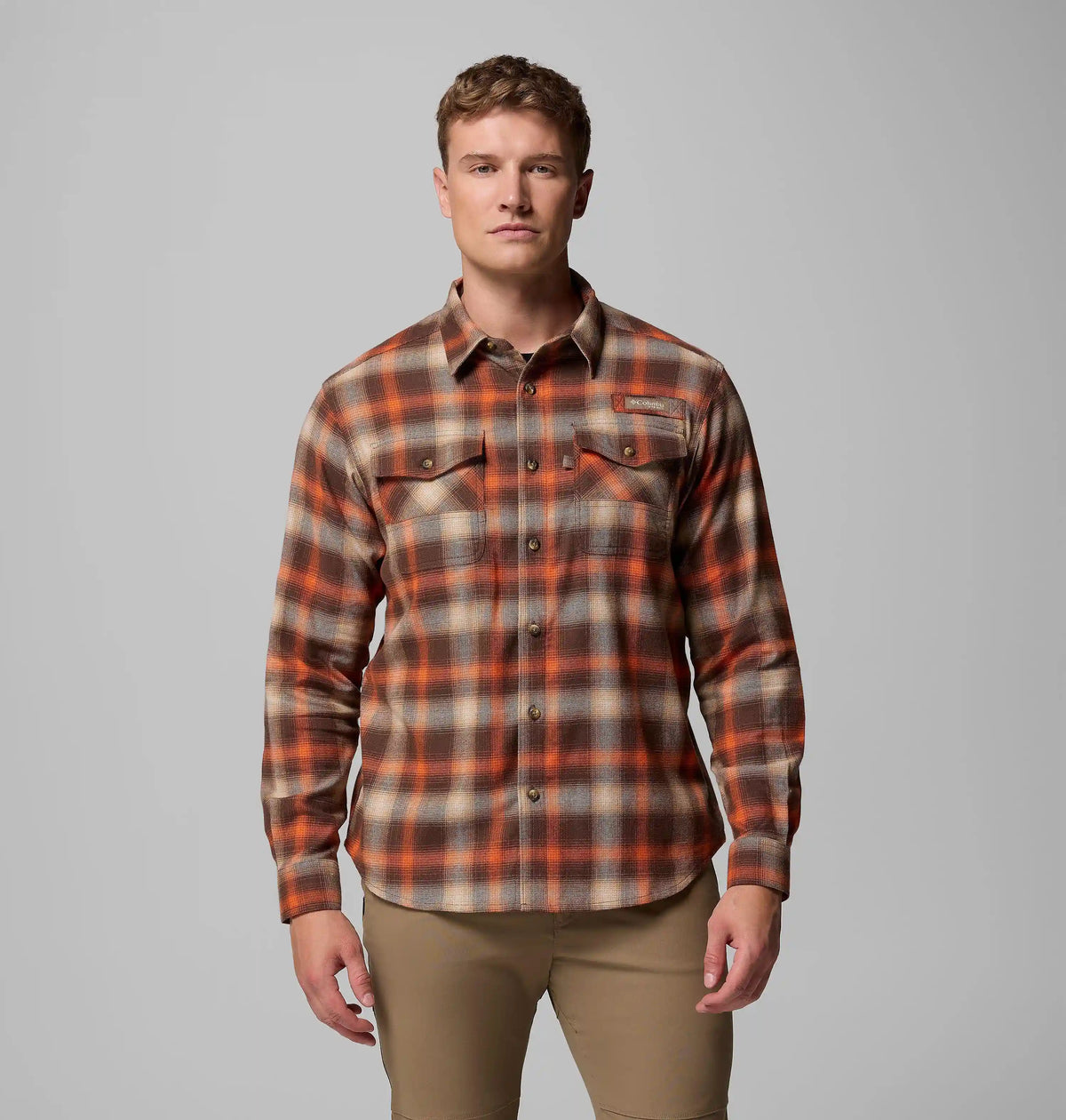 Men's PHG Roughtail Stretch Flannel Long Sleeve Shirt