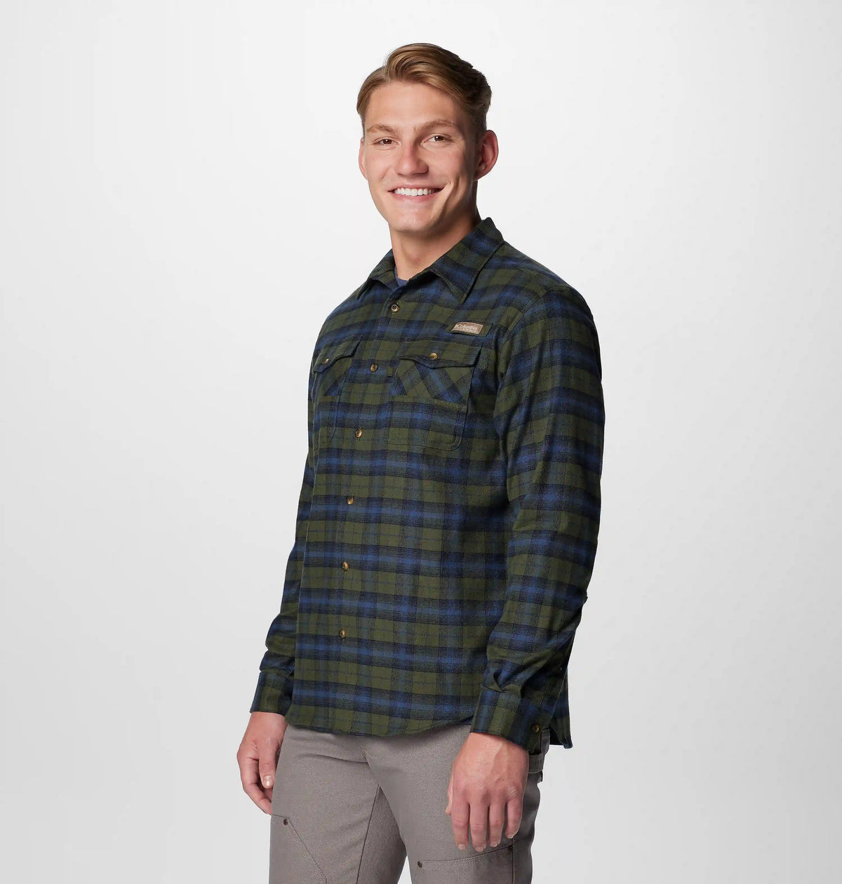 Men's PHG Roughtail Stretch Flannel Long Sleeve Shirt