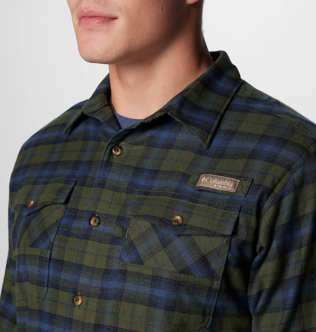 Men's PHG Roughtail Stretch Flannel Long Sleeve Shirt