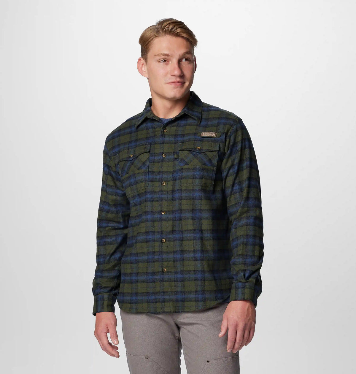 Men's PHG Roughtail Stretch Flannel Long Sleeve Shirt