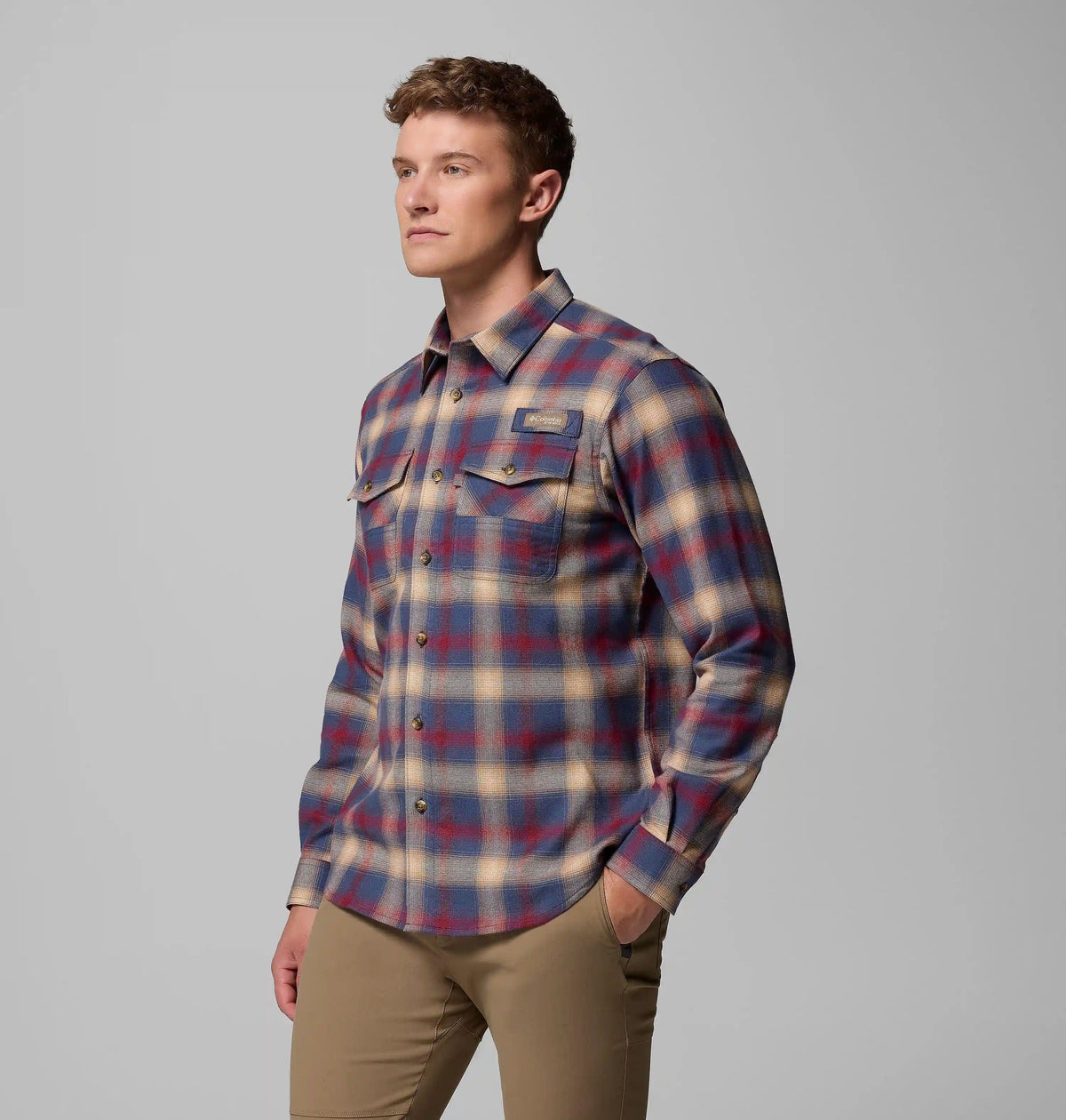 Men's PHG Roughtail Stretch Flannel Long Sleeve Shirt