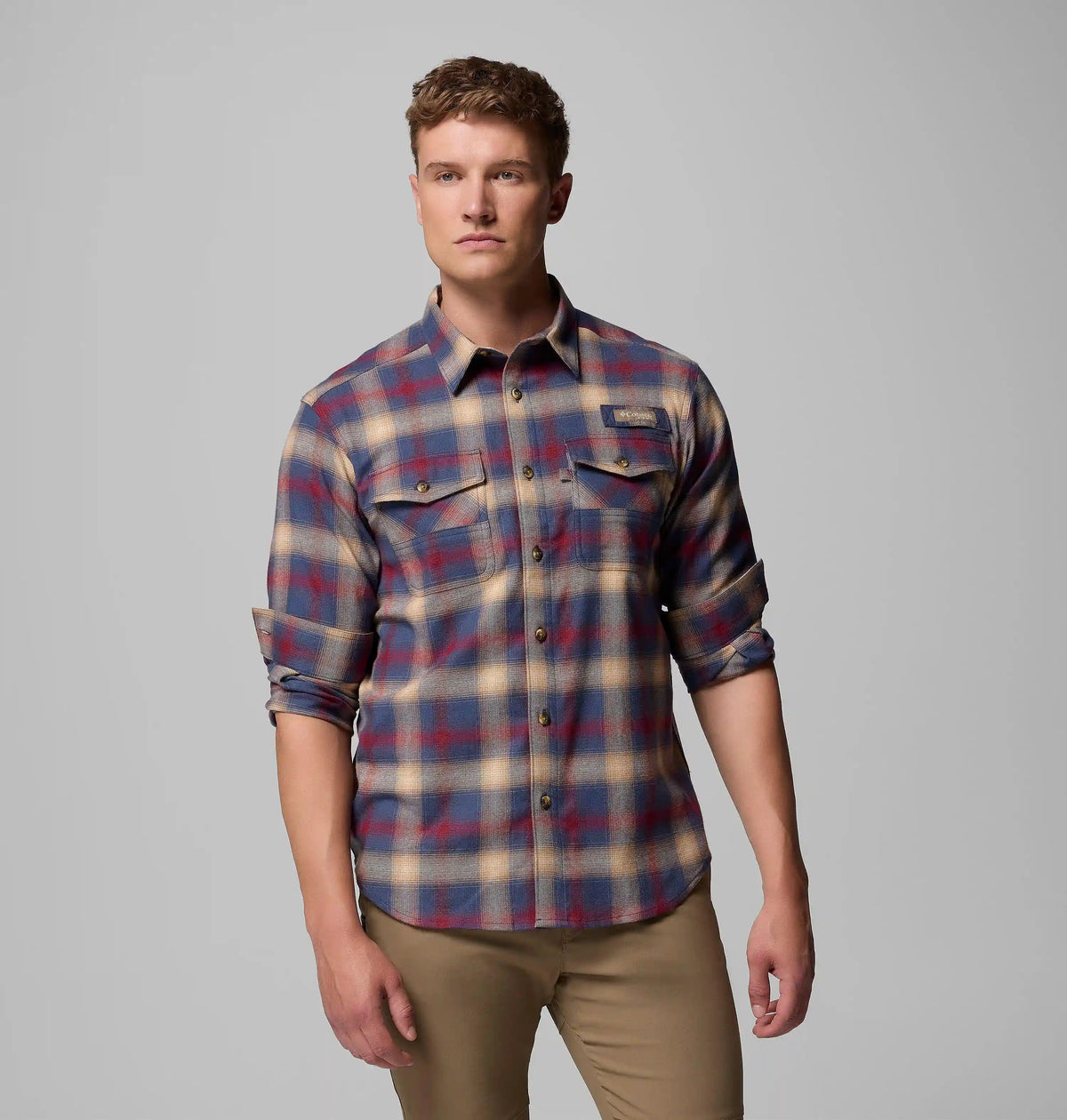 Men's PHG Roughtail Stretch Flannel Long Sleeve Shirt