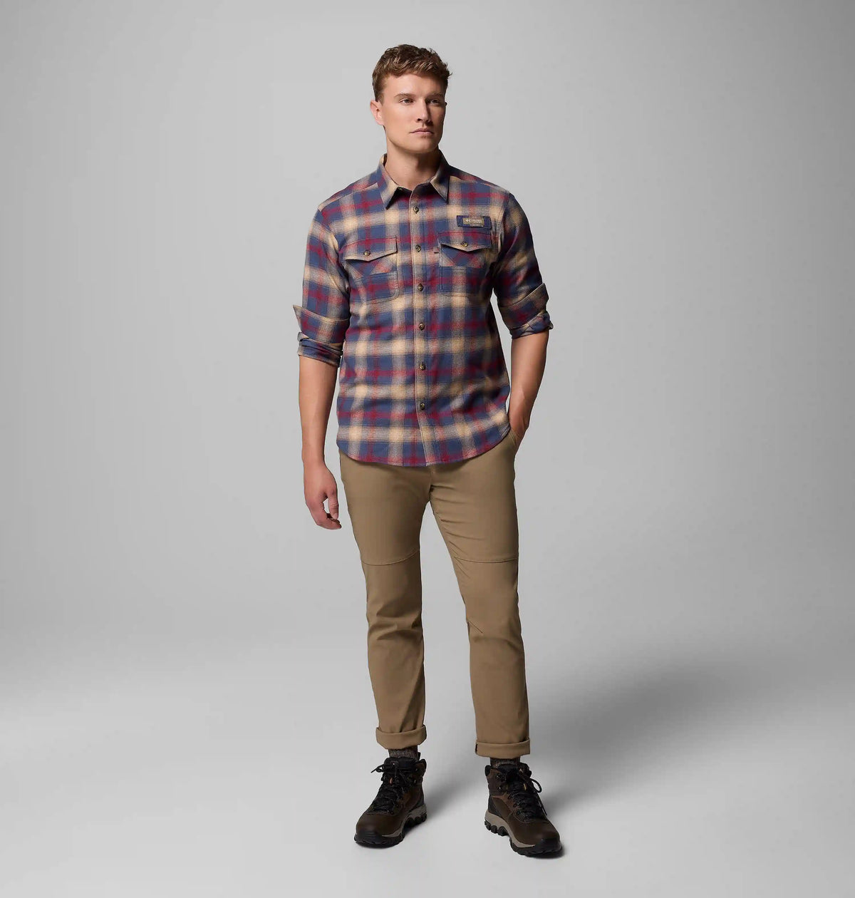 Men's PHG Roughtail Stretch Flannel Long Sleeve Shirt