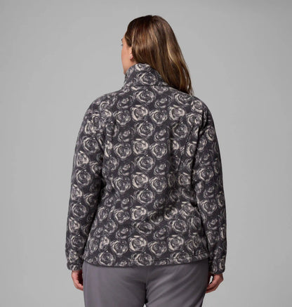 Women's Benton Springs Printed Full Zip Fleece Jacket - Plus Size