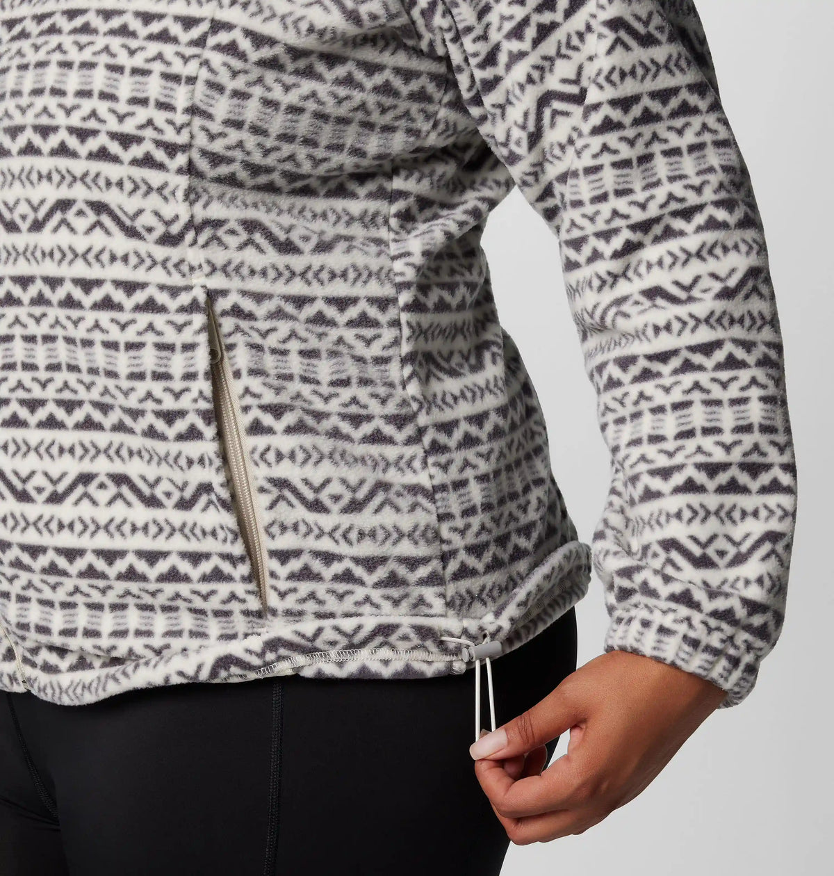 Women's Benton Springs Printed Full Zip Fleece Jacket - Plus Size