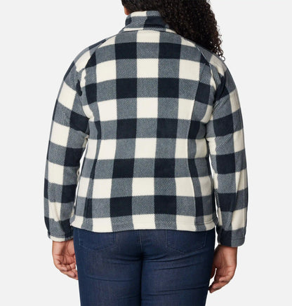 Women's Benton Springs Printed Full Zip Fleece Jacket - Plus Size