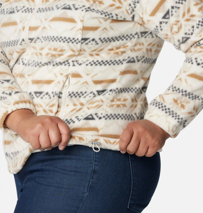 Women's Benton Springs Printed Full Zip Fleece Jacket - Plus Size