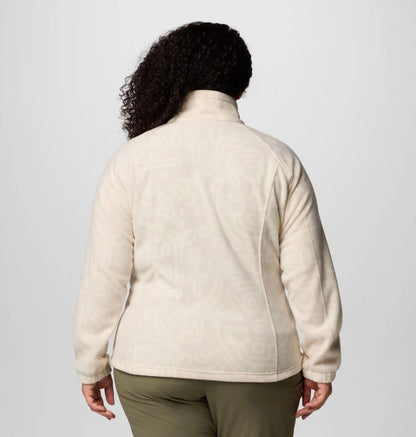 Women's Benton Springs Printed Full Zip Fleece Jacket - Plus Size