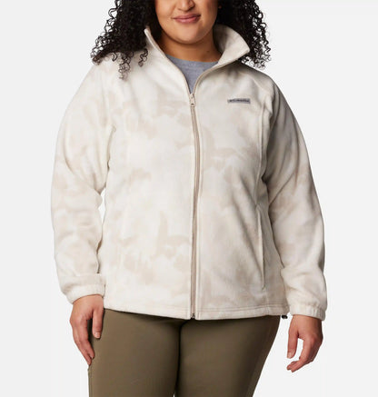 Women's Benton Springs Printed Full Zip Fleece Jacket - Plus Size