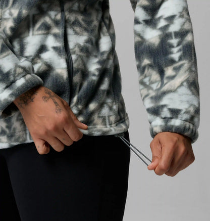 Women's Benton Springs Printed Full Zip Fleece Jacket - Plus Size