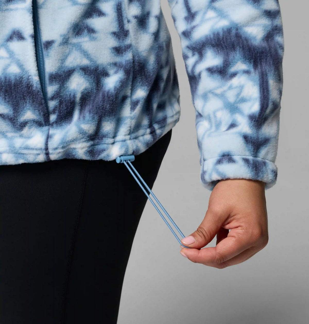 Women's Benton Springs Printed Full Zip Fleece Jacket - Plus Size