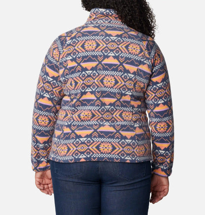 Women's Benton Springs Printed Full Zip Fleece Jacket - Plus Size