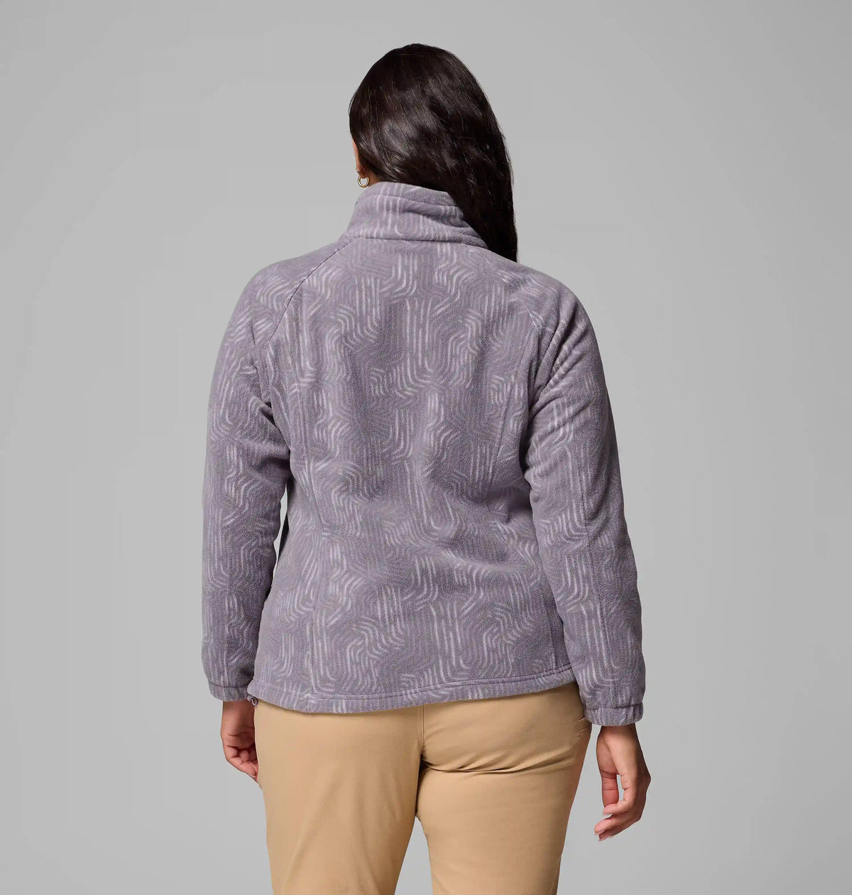 Women's Benton Springs Printed Full Zip Fleece Jacket - Plus Size