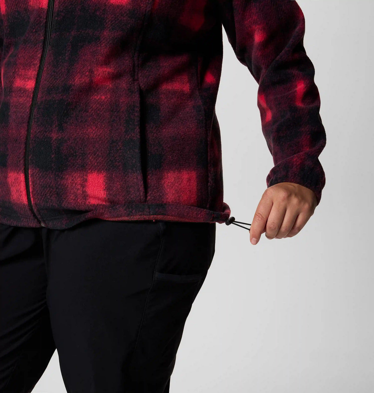 Women's Benton Springs Printed Full Zip Fleece Jacket - Plus Size