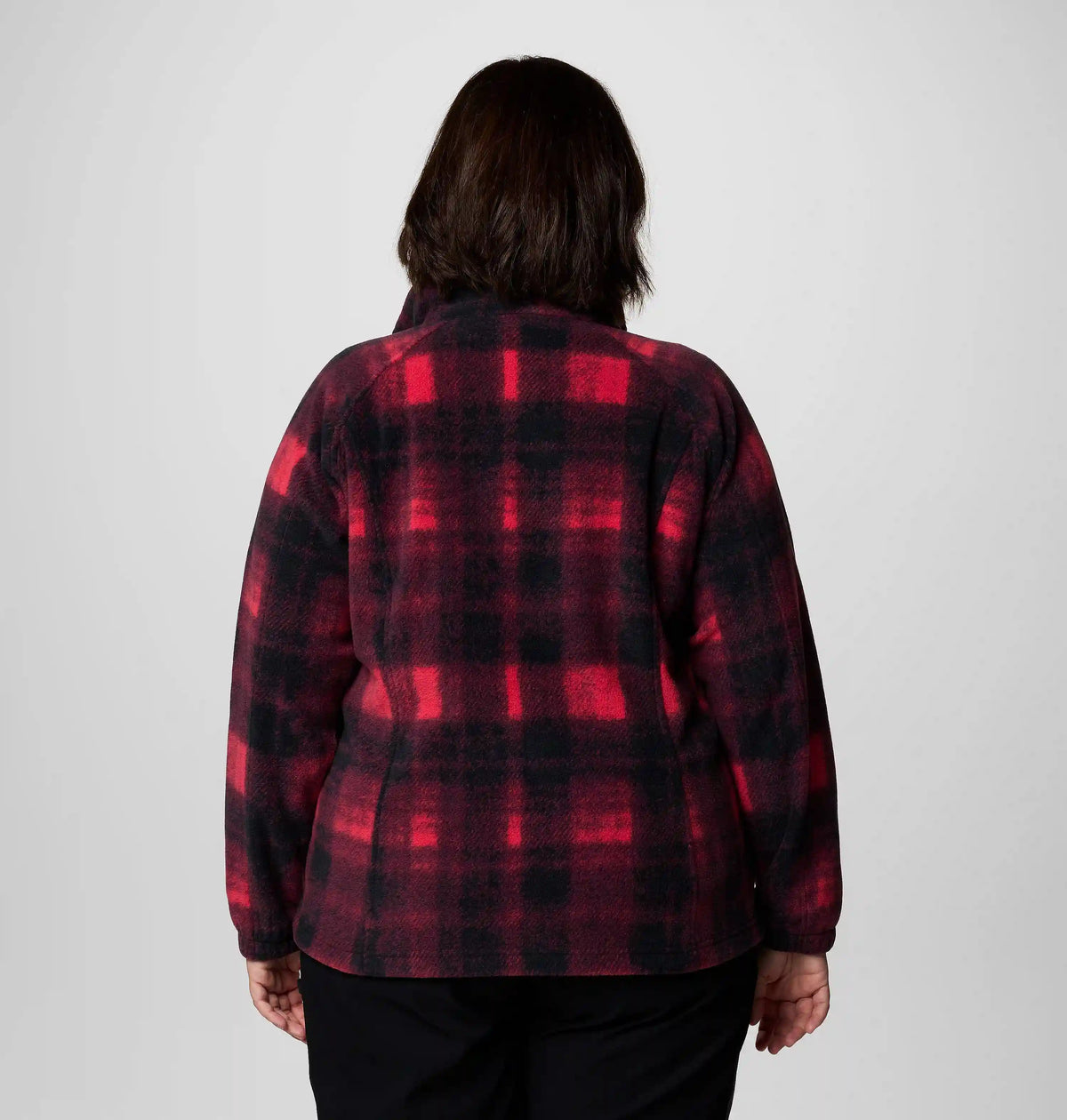 Women's Benton Springs Printed Full Zip Fleece Jacket - Plus Size