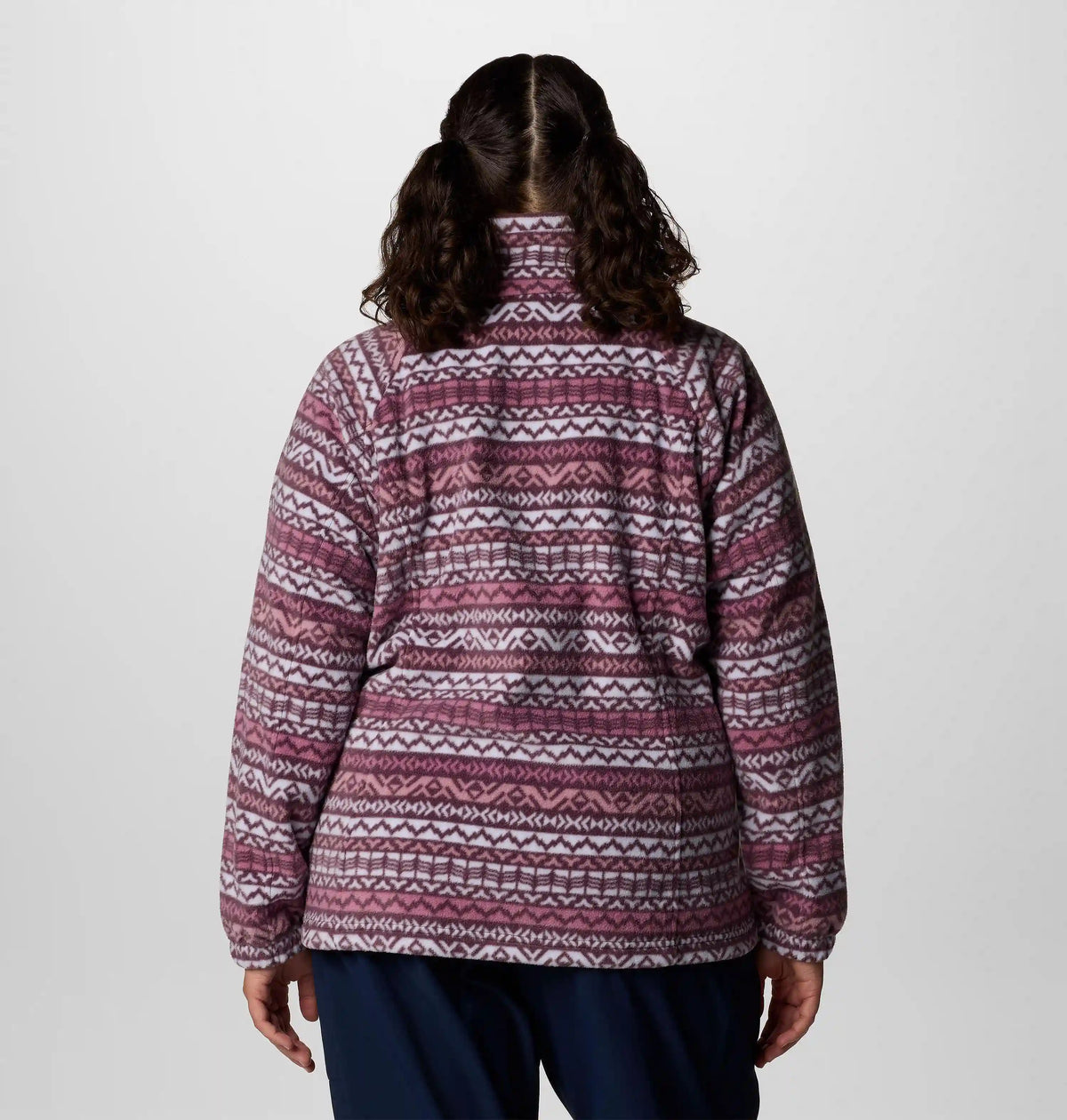 Women's Benton Springs Printed Full Zip Fleece Jacket - Plus Size