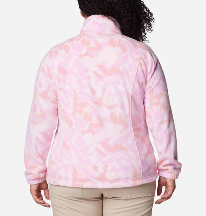 Women's Benton Springs Printed Full Zip Fleece Jacket - Plus Size