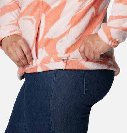 Women's Benton Springs Printed Full Zip Fleece Jacket - Plus Size