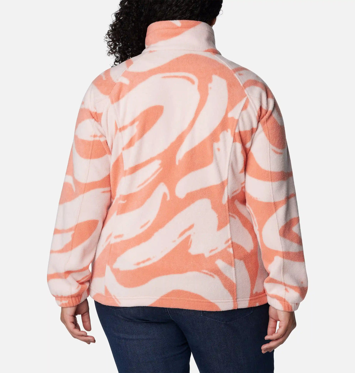 Women's Benton Springs Printed Full Zip Fleece Jacket - Plus Size