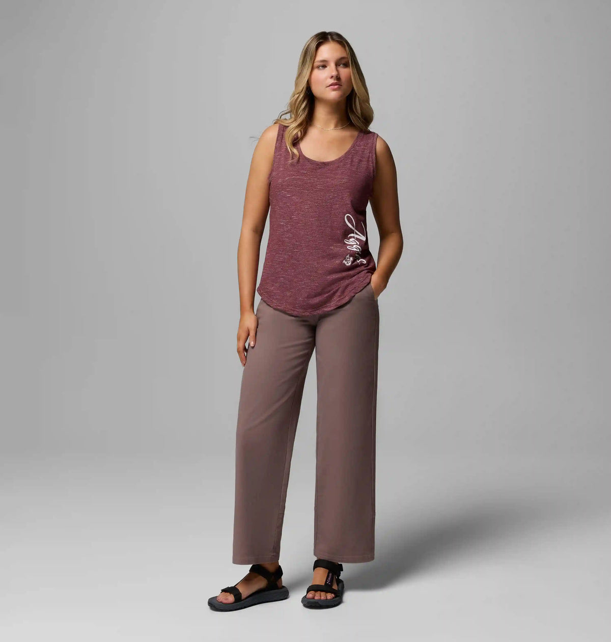 Women's Collegiate Cades Cape Tank -Texas A&M