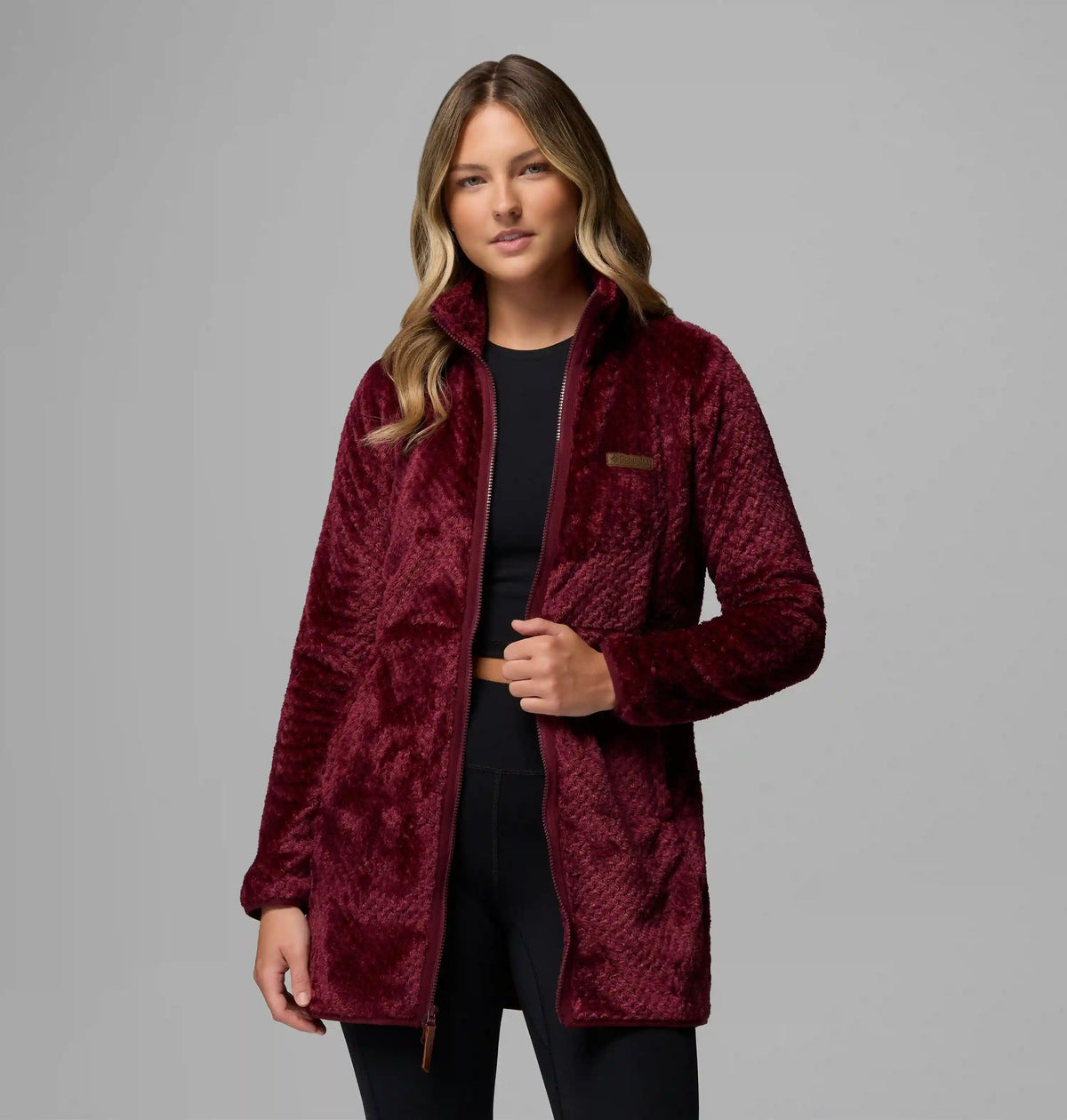 Women's Fire Side Long Full Zip Fleece Jacket