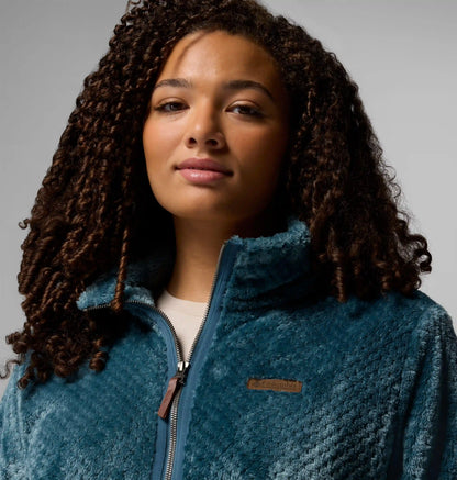 Women's Fire Side Long Full Zip Fleece Jacket - Plus Size