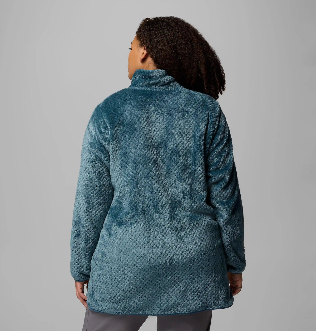 Women's Fire Side Long Full Zip Fleece Jacket - Plus Size