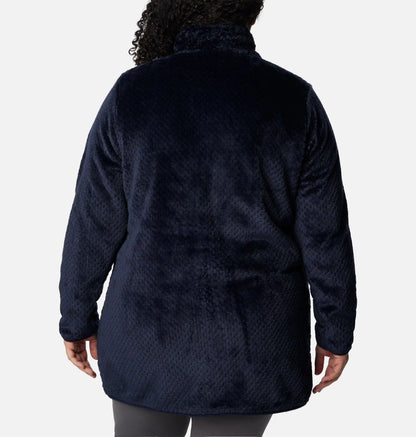 Women's Fire Side Long Full Zip Fleece Jacket - Plus Size