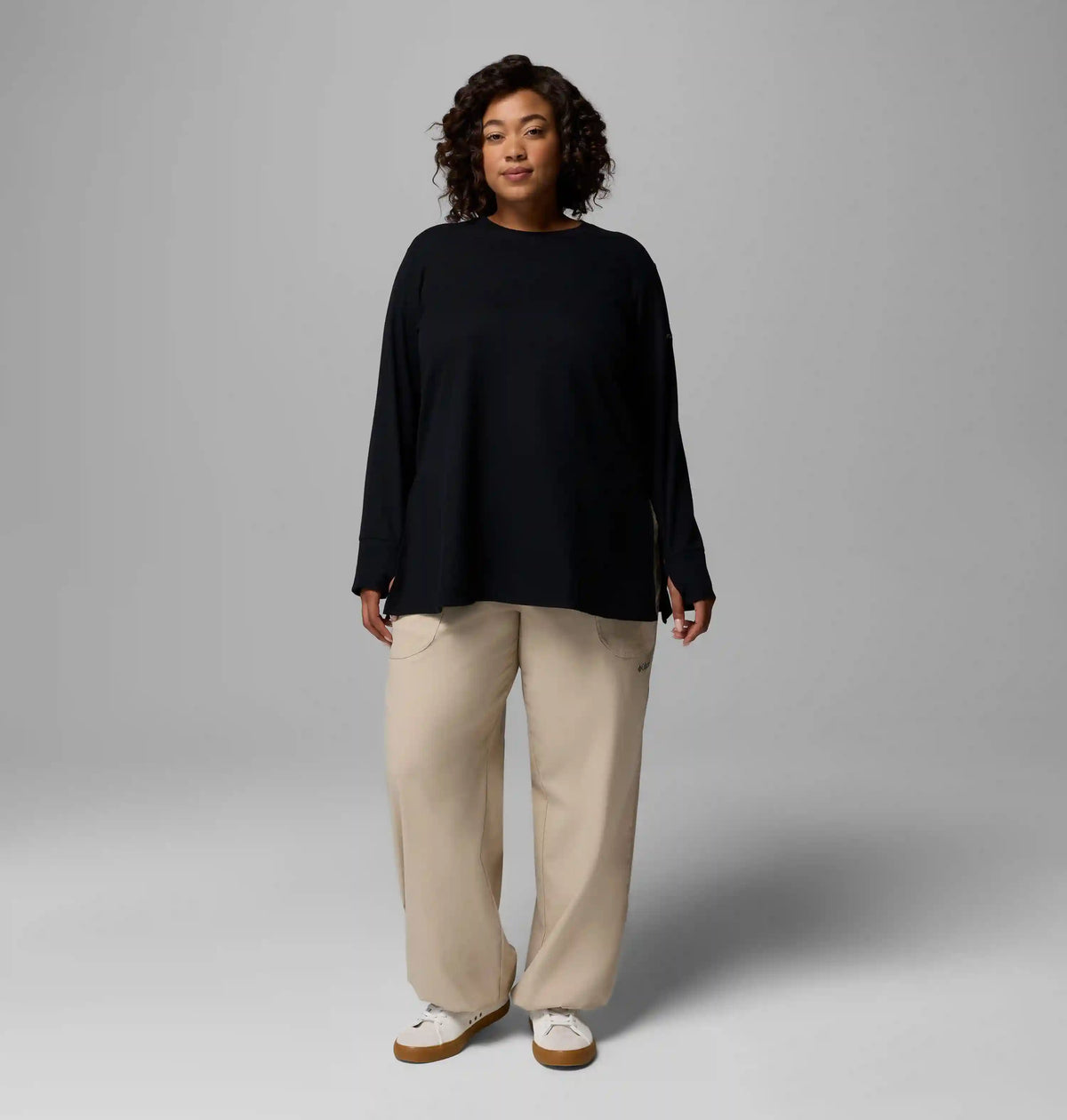 Women's Holly Hideaway Waffle Tunic - Plus Size