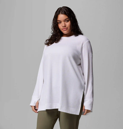 Women's Holly Hideaway Waffle Tunic - Plus Size