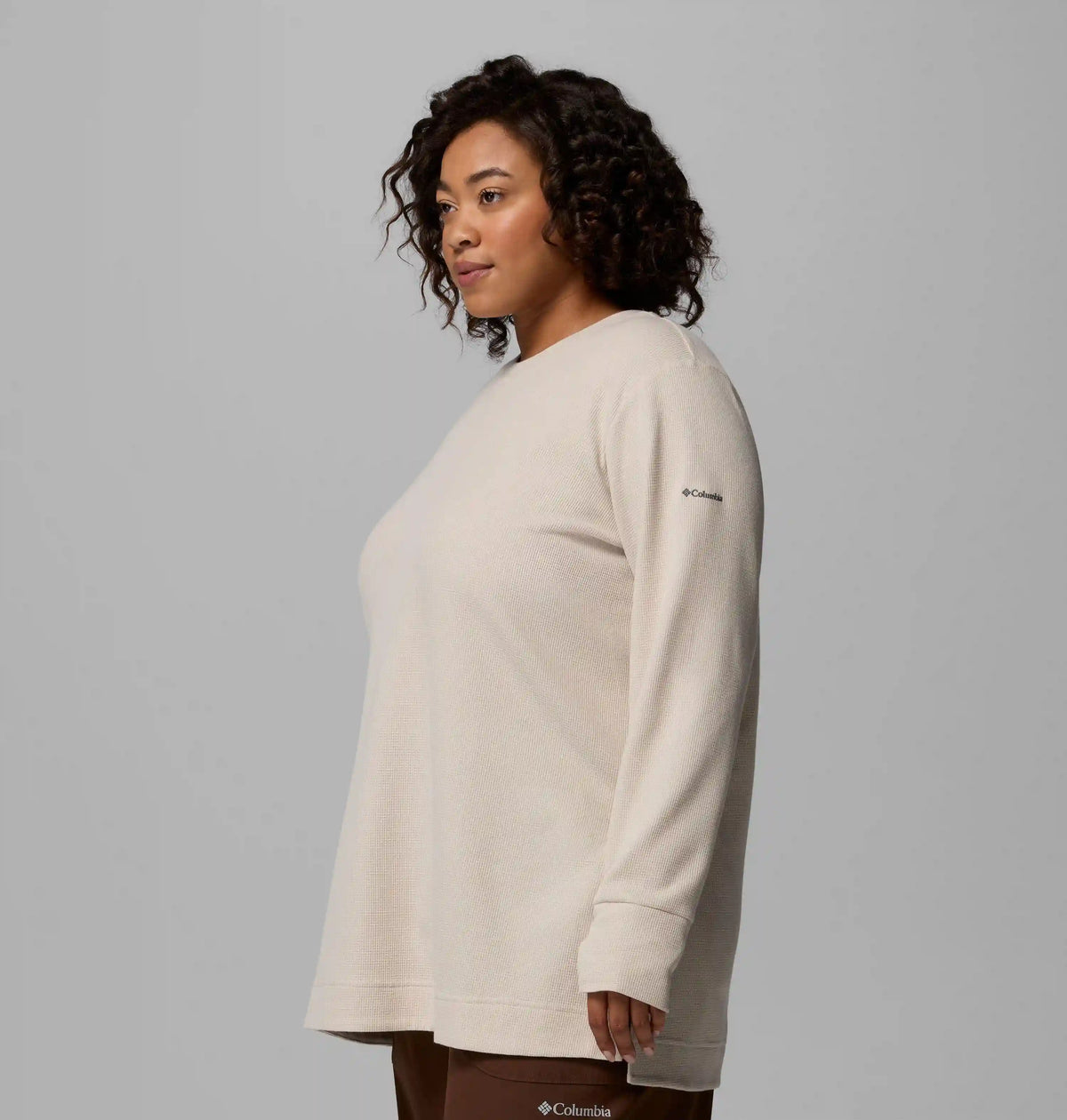 Women's Holly Hideaway Waffle Tunic - Plus Size