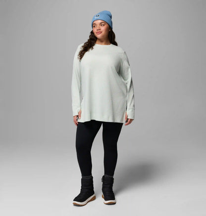 Women's Holly Hideaway Waffle Tunic - Plus Size